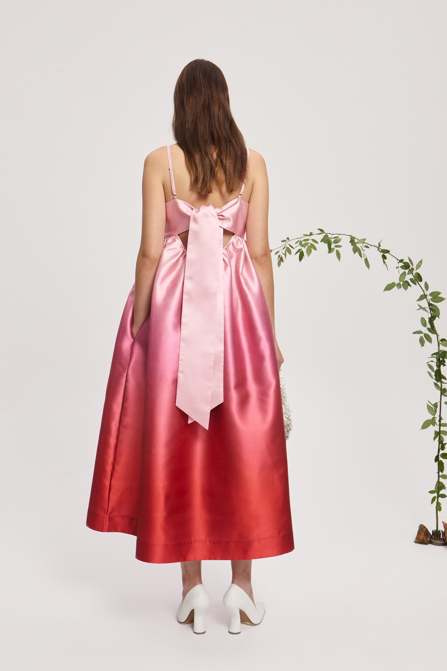 Alemais Inez Ombre Midi Dress