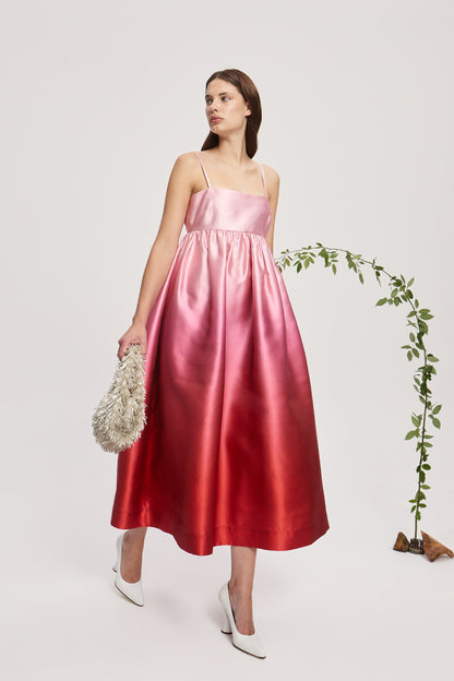 Alemais Inez Ombre Midi Dress
