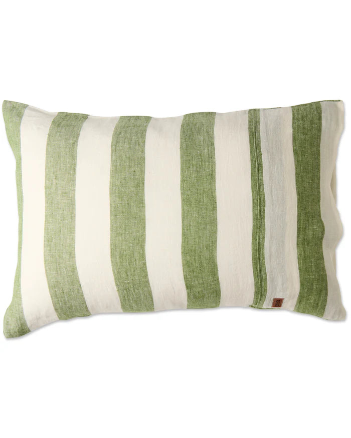 Kip & Co Moss Stripe Bedding