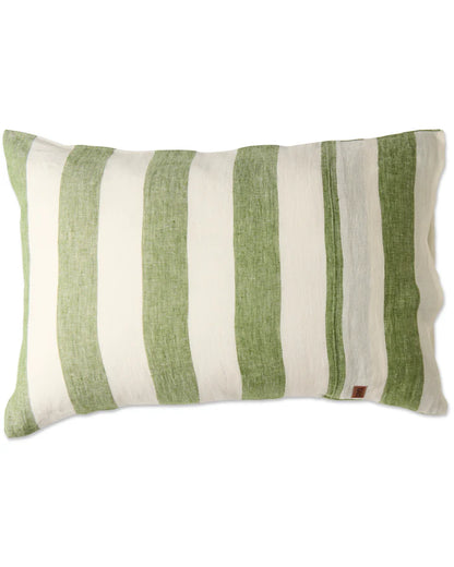 Kip & Co Moss Stripe Bedding