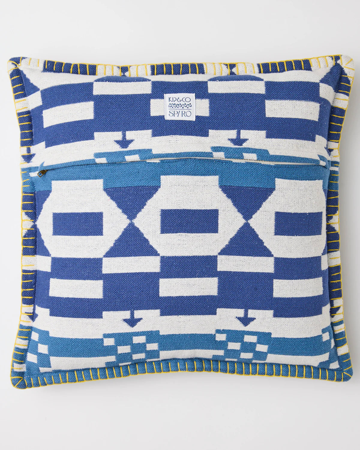 Kip & Co X Anna Spiro Tik Tak Woven Cushion