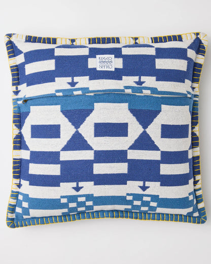 Kip & Co X Anna Spiro Tik Tak Woven Cushion
