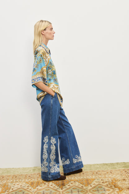 Alemais Cassie Silk Shirt