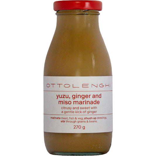 Ottolenghi Yuzu, Ginger and Miso Marinade