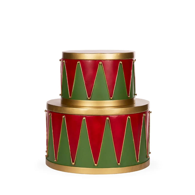 Metal Drum Trinket Boxes