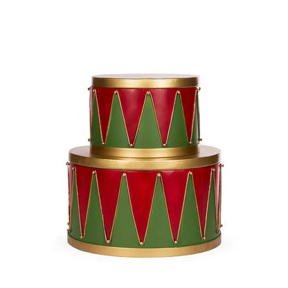 Metal Drum Trinket Boxes