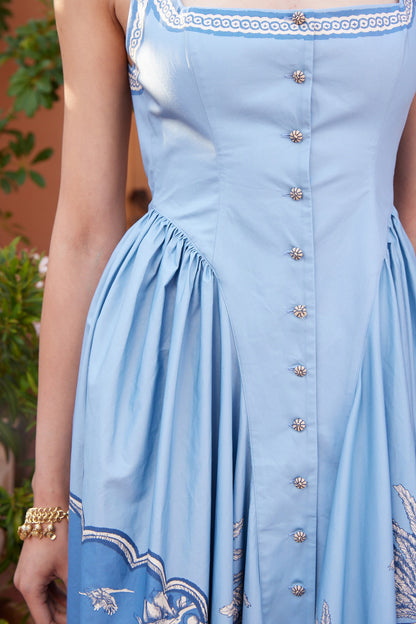 Alemais Villa Romantica Midi Dress