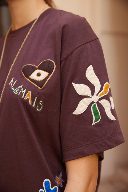 Alemais Sirocco Embroidered Tee