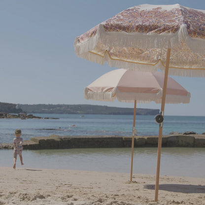 Basil Bangs Premium Beach Umbrella - Nudie
