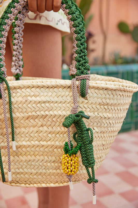 Alemais Macrame Midi Basket