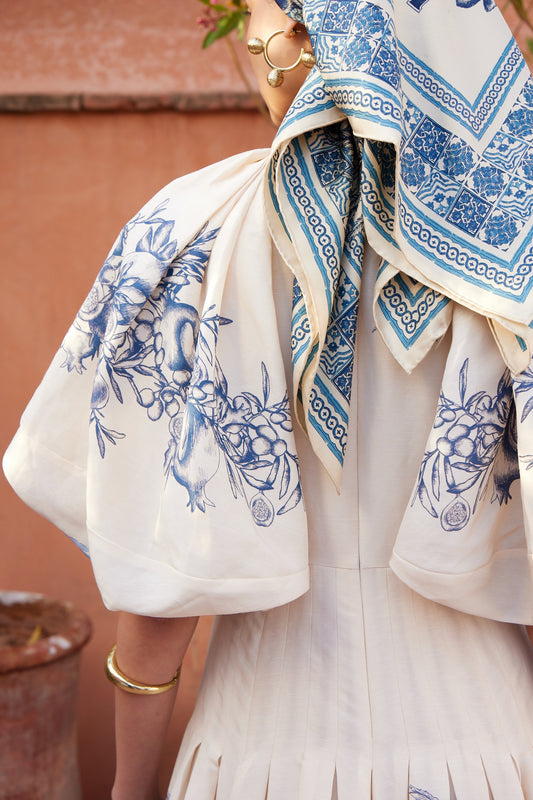 Alemais Villa Romantica Silk Scarf