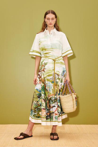 Alemais Jungle Boogie Shirtdress