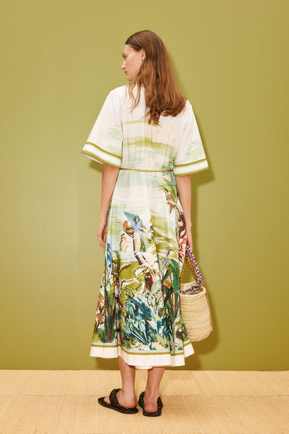 Alemais Jungle Boogie Shirtdress