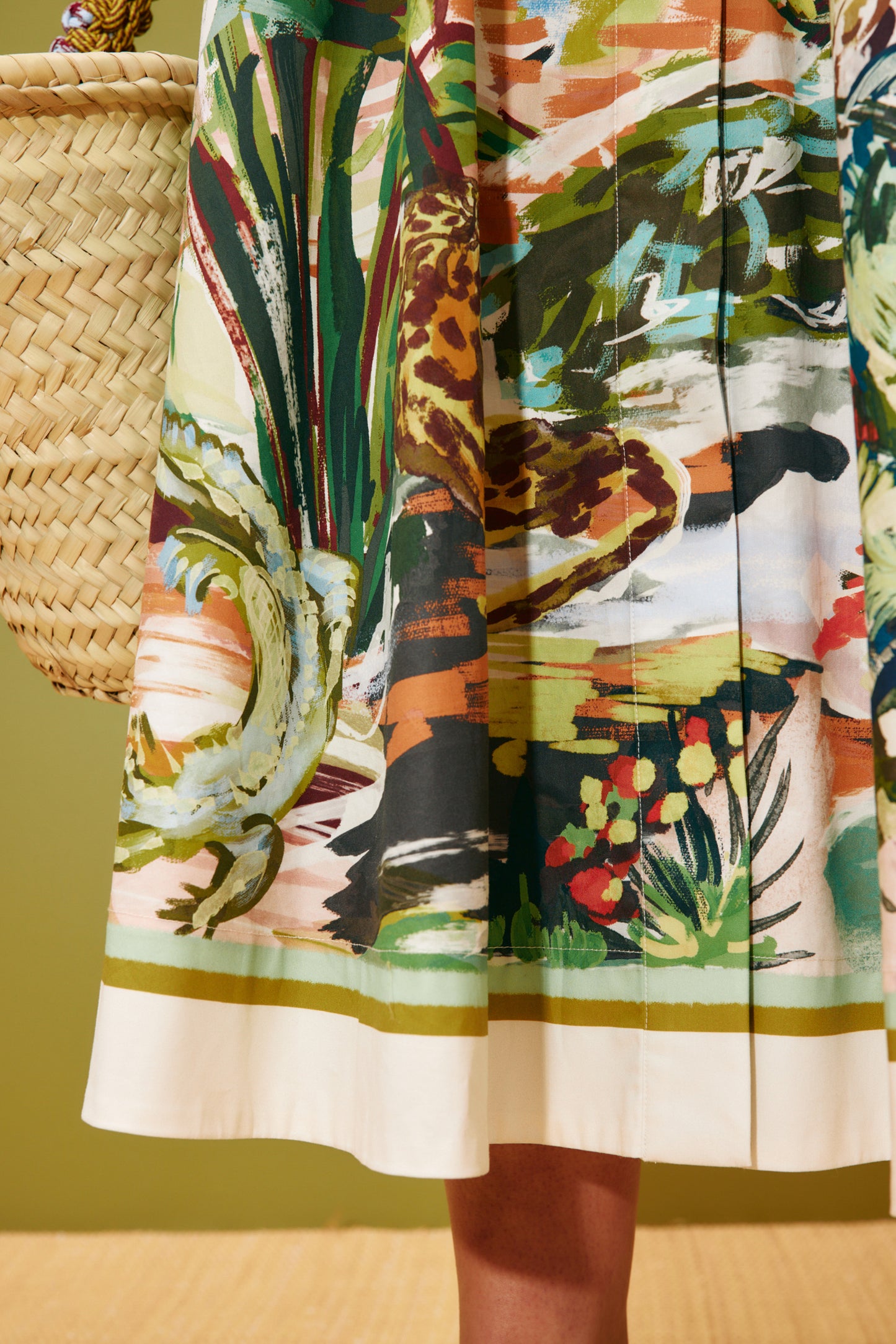 Alemais Jungle Boogie Shirtdress