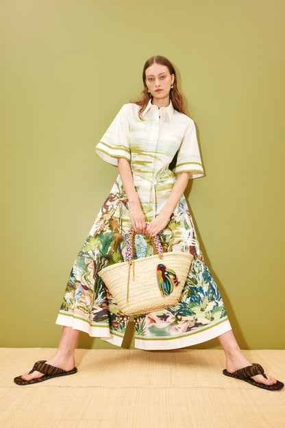Alemais Jungle Boogie Shirtdress