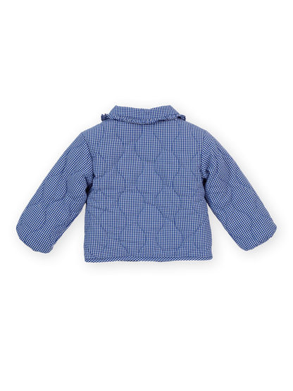 Goldie + Ace Wild Strawberry Gingham Padded Jacket