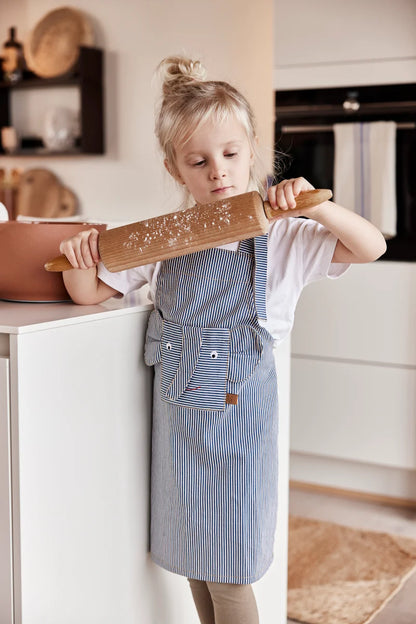 OYOY Striped Denim Elephant Apron