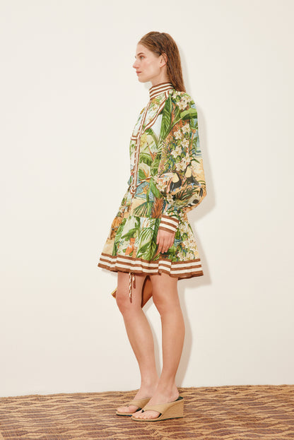Alemais Toucan Tango Mini Dress