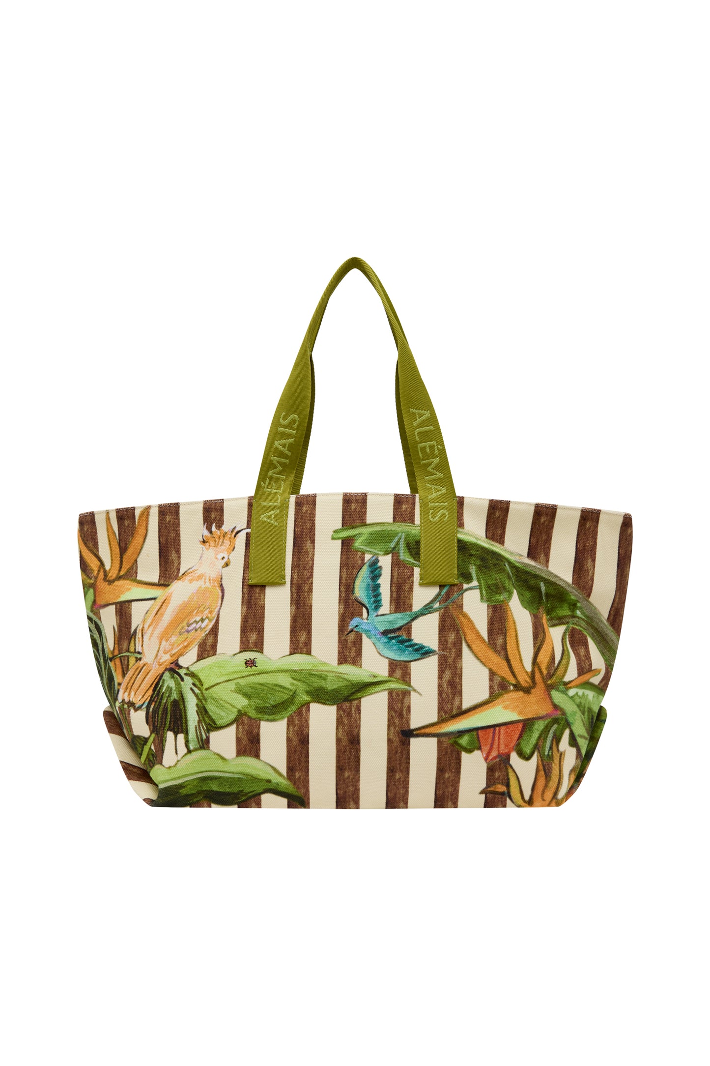 Alemais Toucan Tango Canvas Beach Tote