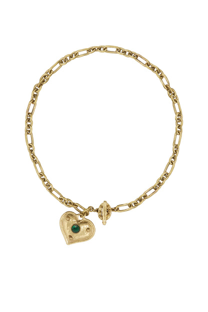Alemais Jem Heart Necklace