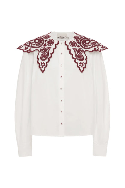 Alemais Bobby Embroidered Shirt