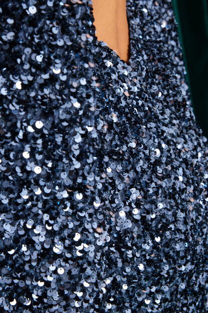 Alemais Ellie Sequin Mini Dress