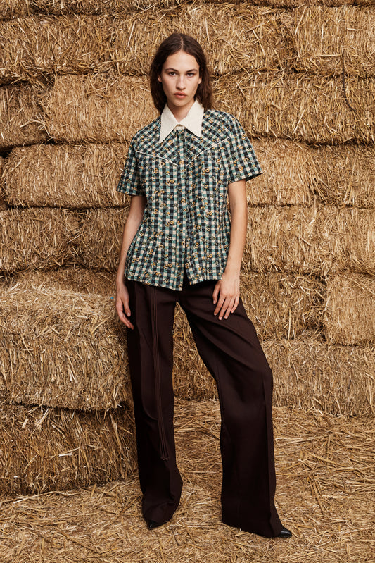 Alemais Outrider Seersucker Shirt