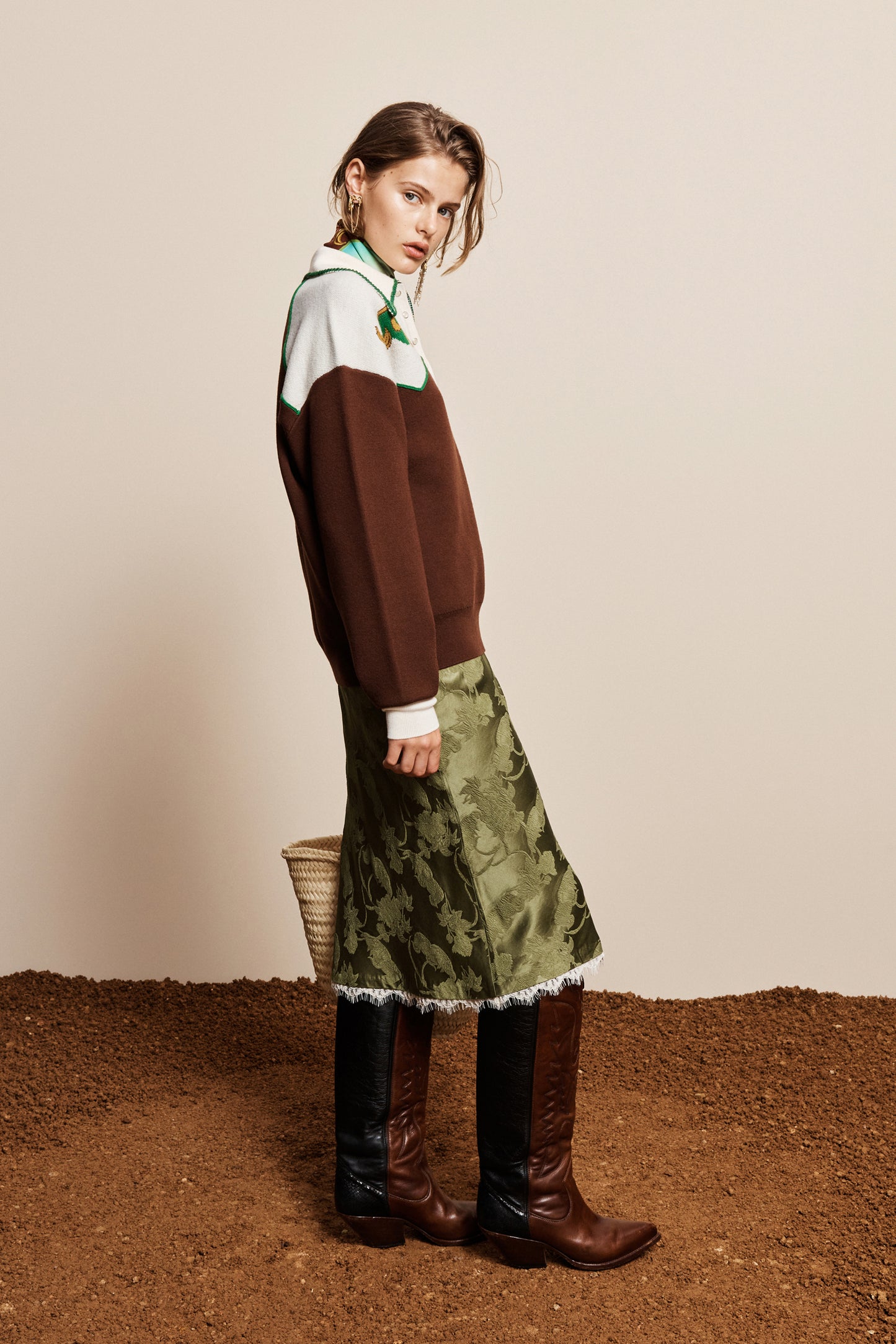 Alemais Lasso Knit Polo