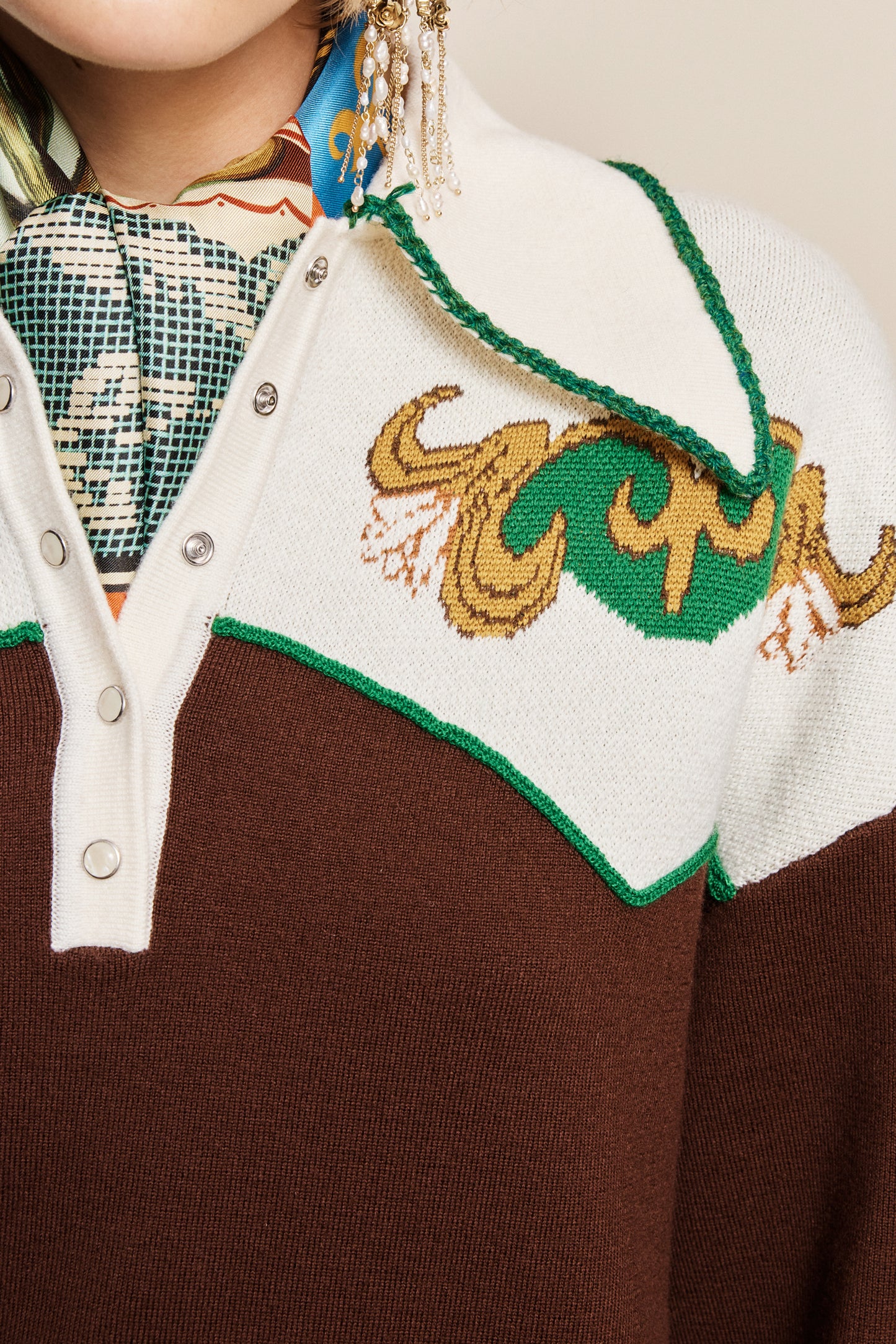 Alemais Lasso Knit Polo