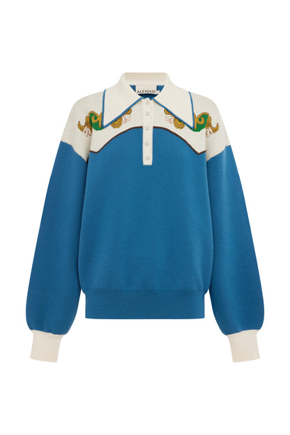 Alemais Lasso Knit Polo