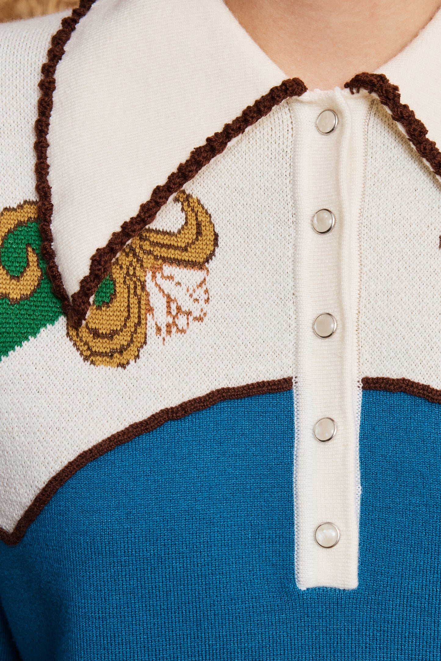 Alemais Lasso Knit Polo