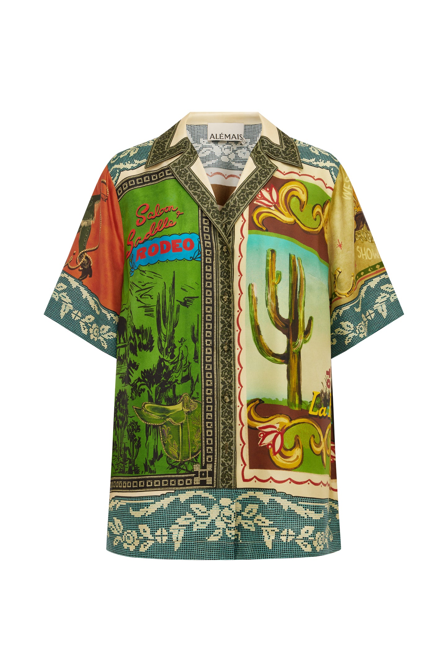 Alemais Ace Silk Shirt