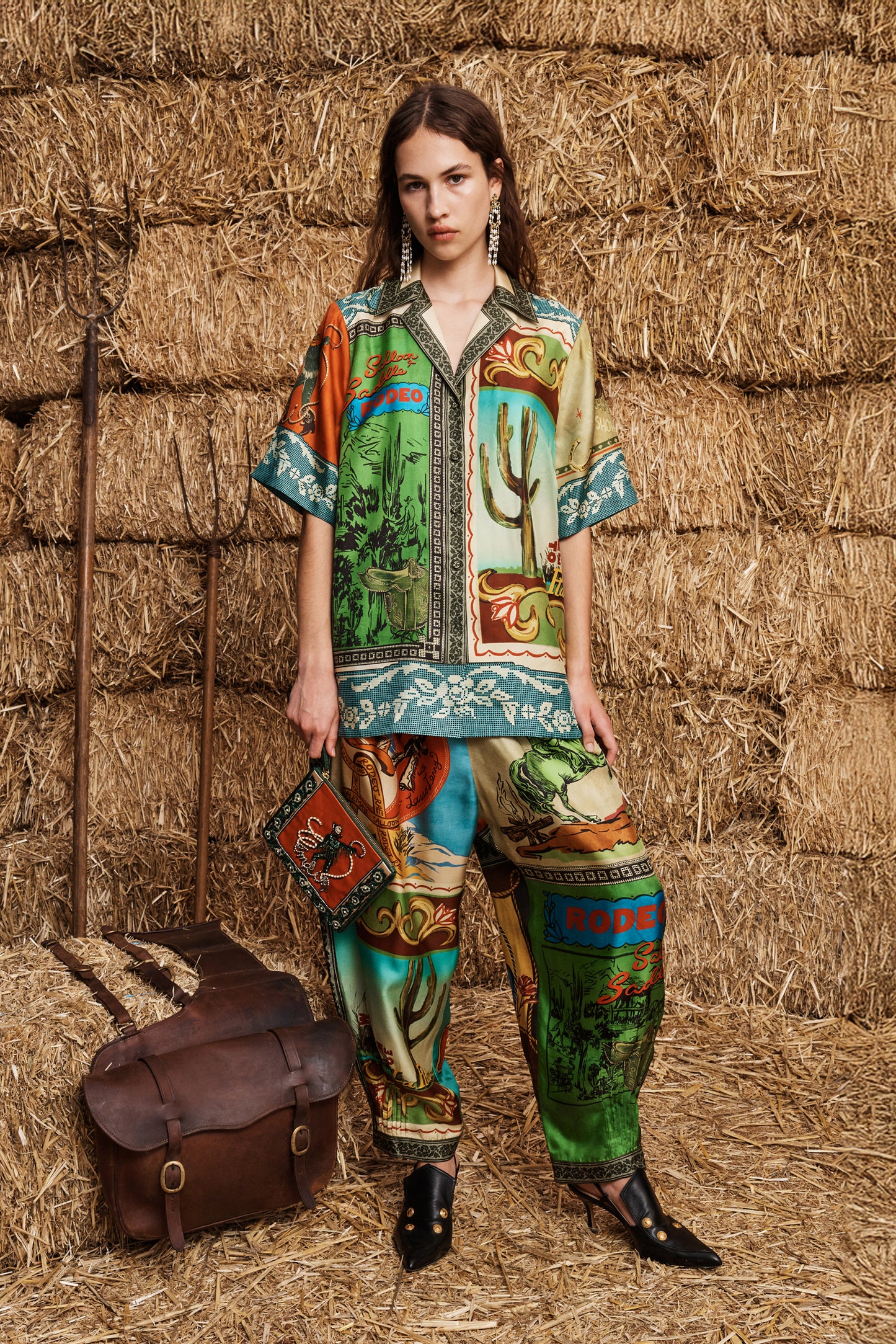Alemais Ace Silk Shirt
