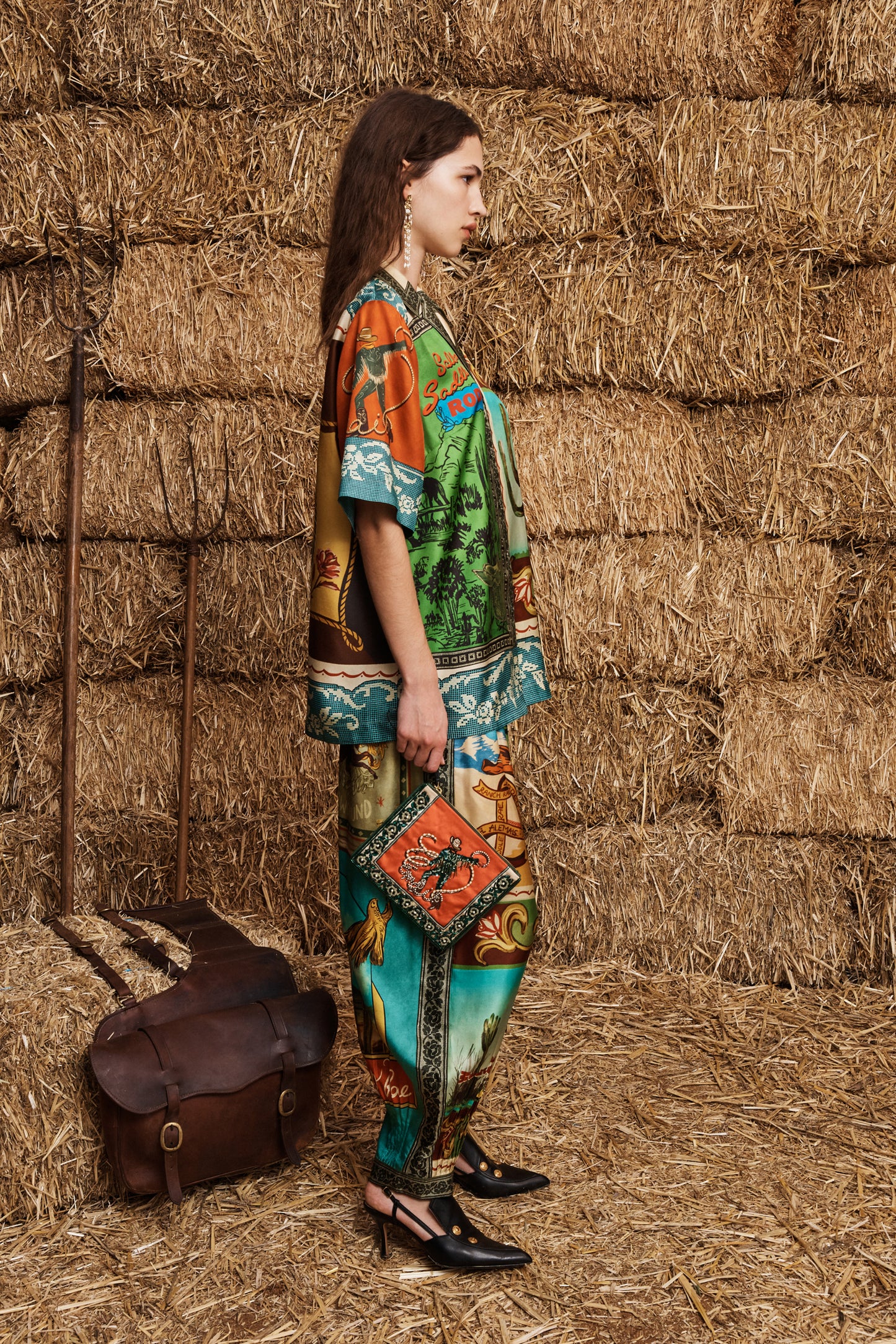Alemais Ace Silk Shirt