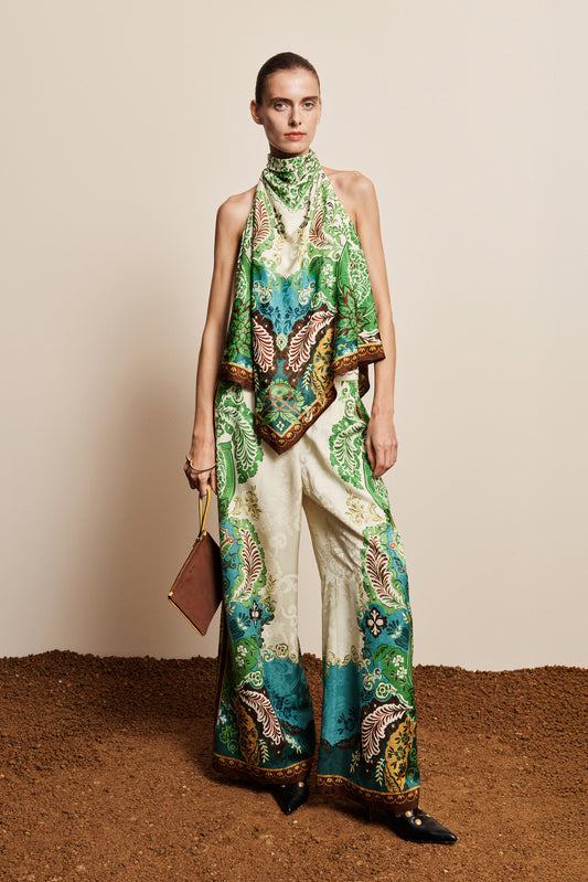 Alemais Florence Scarf Top