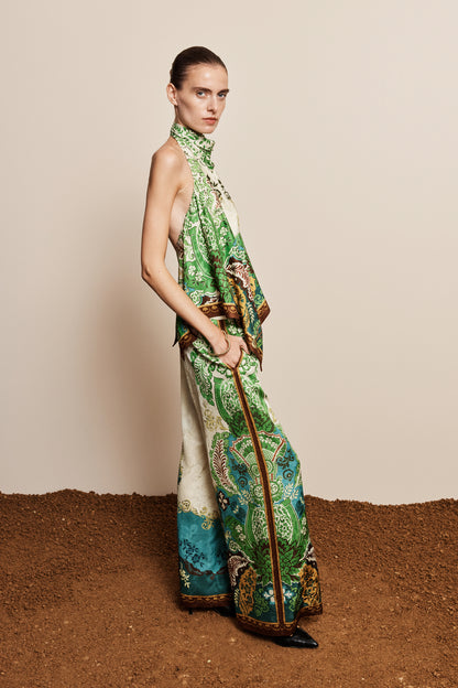 Alemais Florence Scarf Top