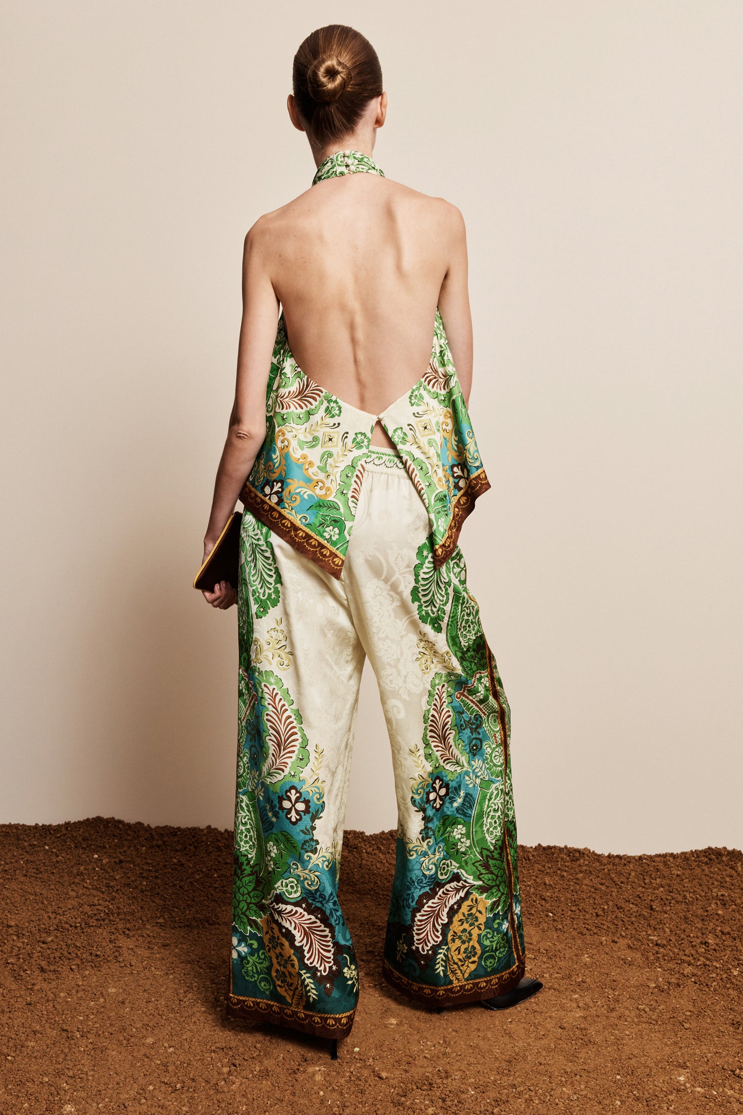 Alemais Florence Scarf Top