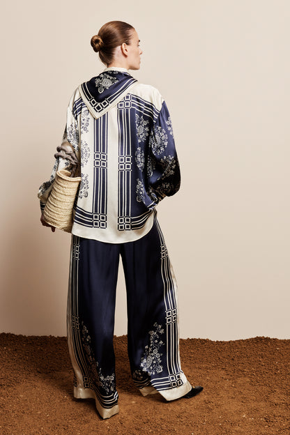 Alemais Banderra Silk Pant