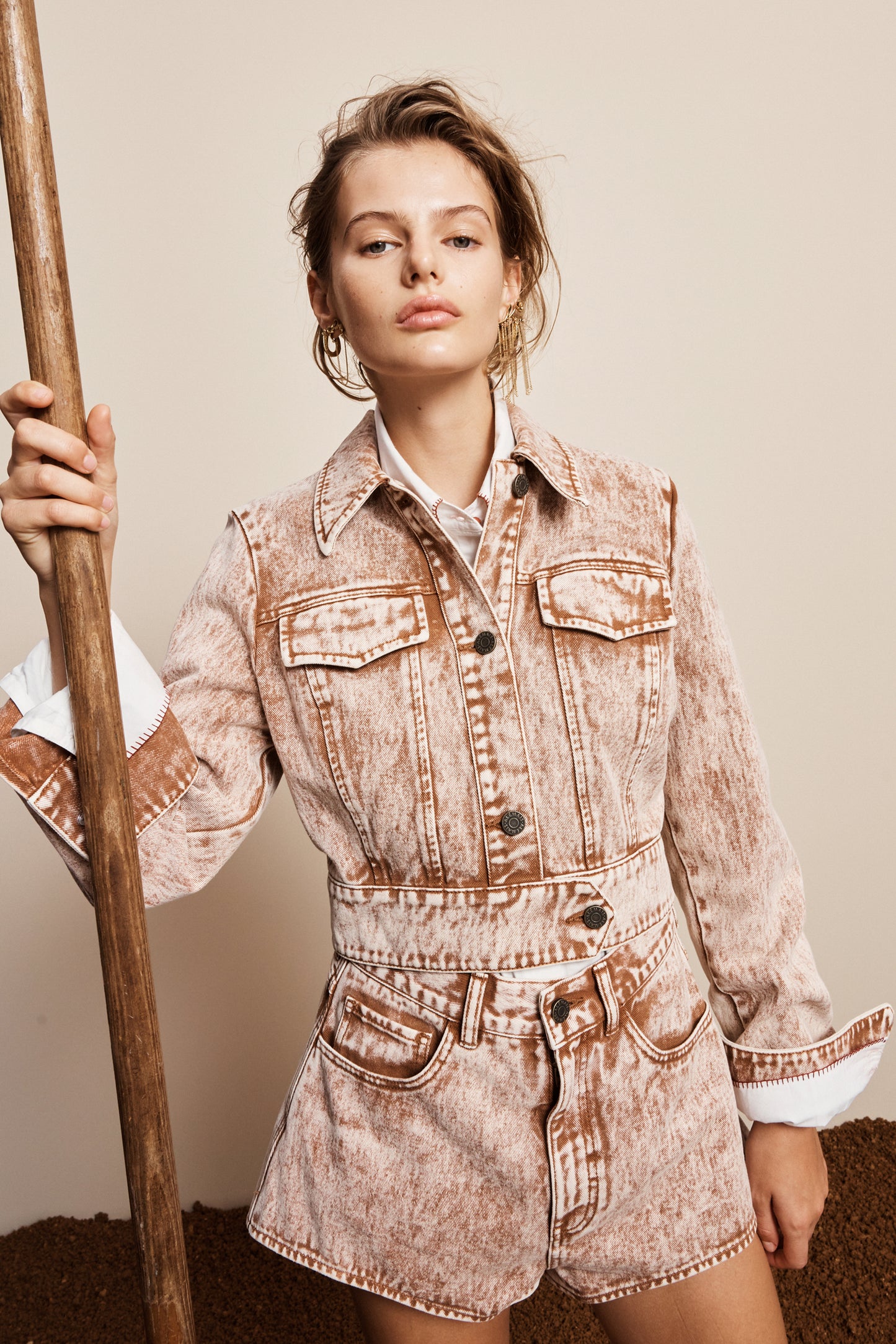 Alemais Spur Denim Jacket