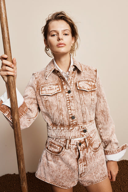 Alemais Spur Denim Jacket