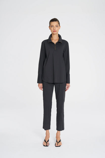 Mela Purdie Half Zip Blouse