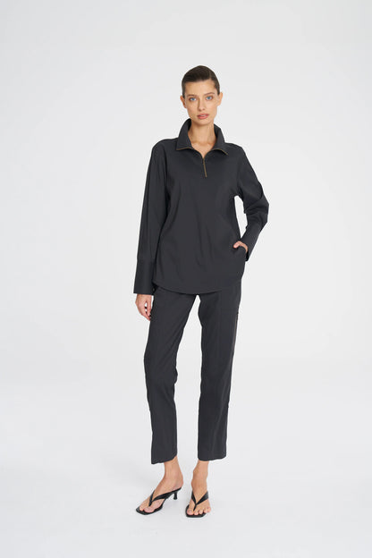 Mela Purdie Half Zip Blouse