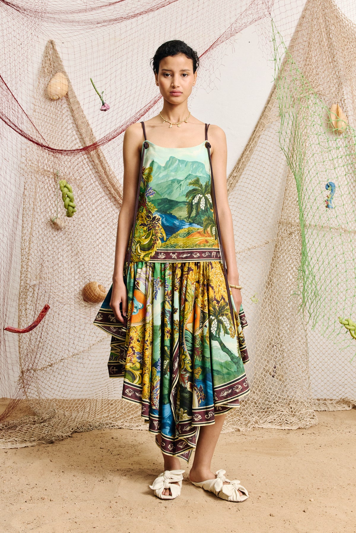 Alemais Lucena Midi Dress