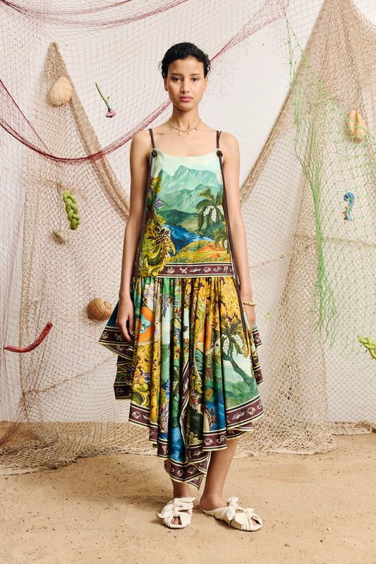 Alemais Lucena Midi Dress