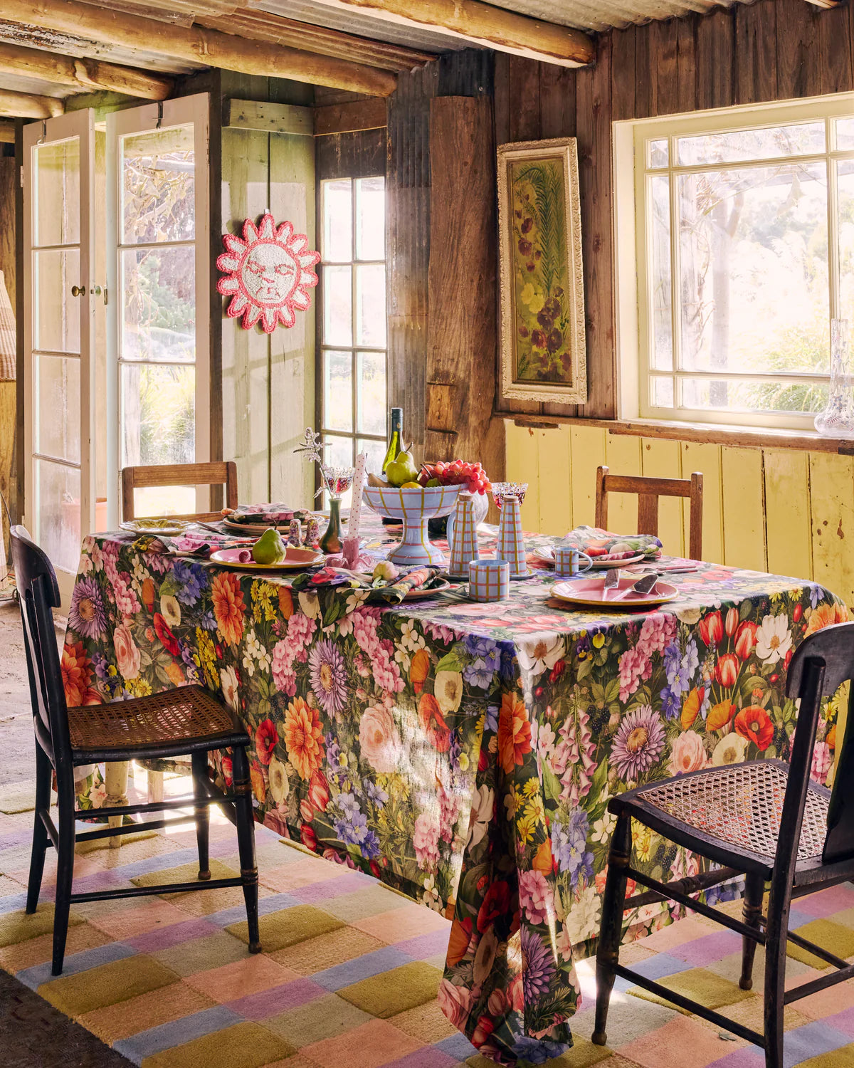 Kip & Co Cottage Garden Eden Table Linen