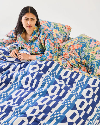Kip & Co X Anna Spiro Tik Tak Woven Throw
