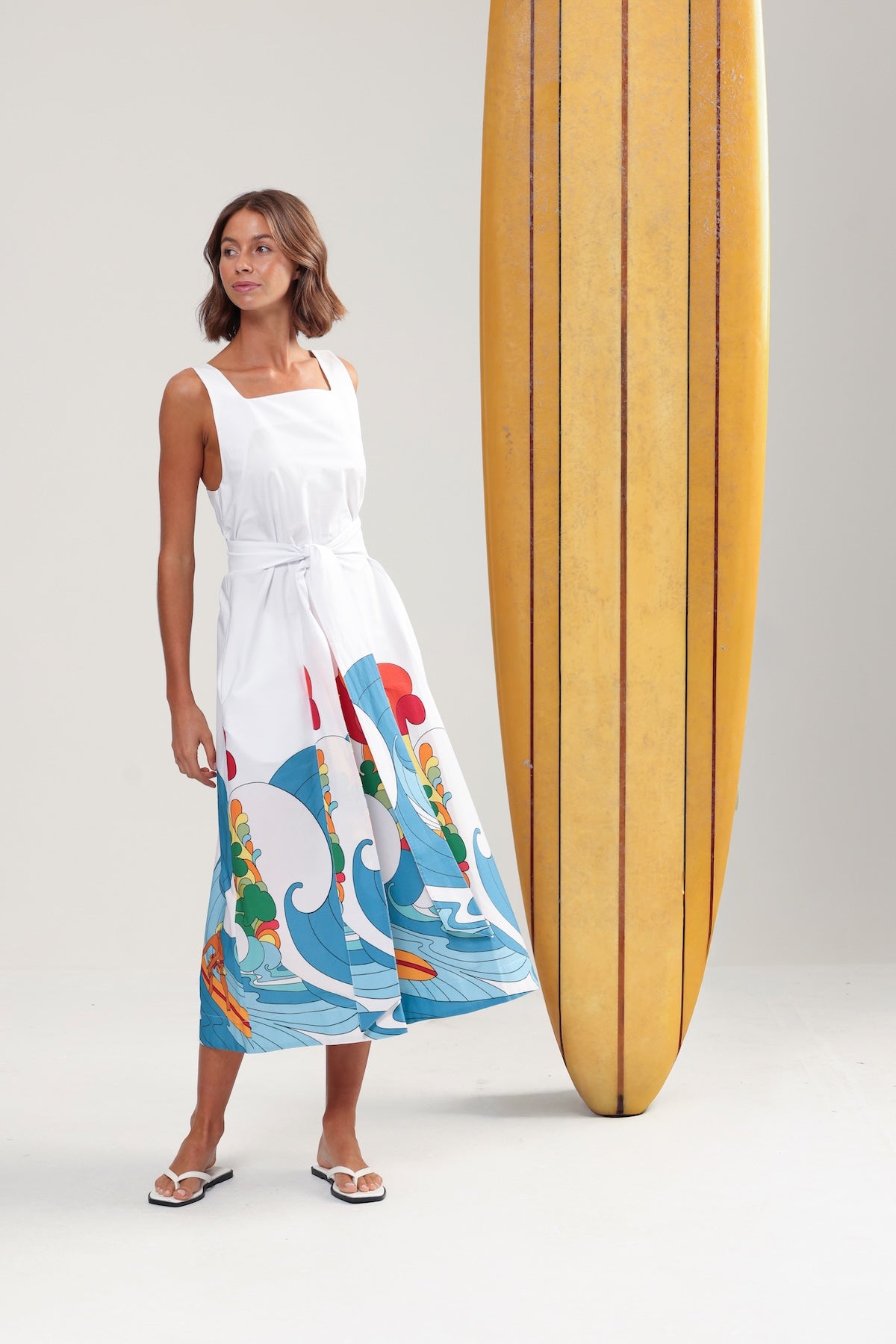 Binny Hang Ten Maxi Sundress
