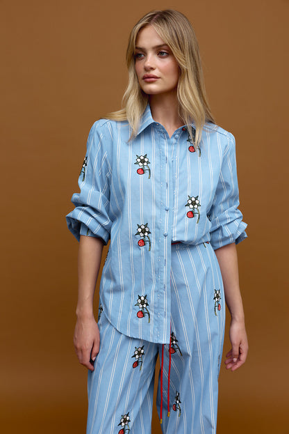 Binny Lobs Embroidered Shirt