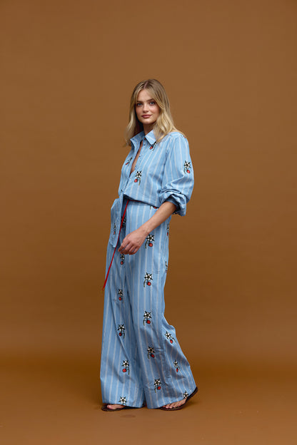 Binny Lobs Embroidered Shirt