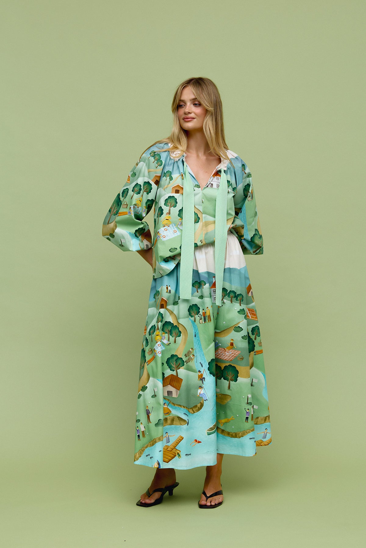 Binny Lawns Skirt